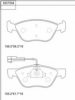 ASIMCO KD7334 Brake Pad Set, disc brake